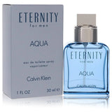 Eternity Aqua by Calvin Klein for Men. Eau De Toilette Spray 1 oz | Perfumepur.com