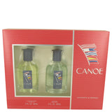 Canoe by Dana for Men. Gift Set (2 oz Eau De Toilette Spray + 2 oz After Shave)