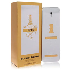 1 Million Lucky by Paco Rabanne for Men. Eau De Toilette Spray 3.4 oz | Perfumepur.com