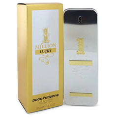 1 Million Lucky by Paco Rabanne for Men. Eau De Toilette Spray 6.8 oz | Perfumepur.com