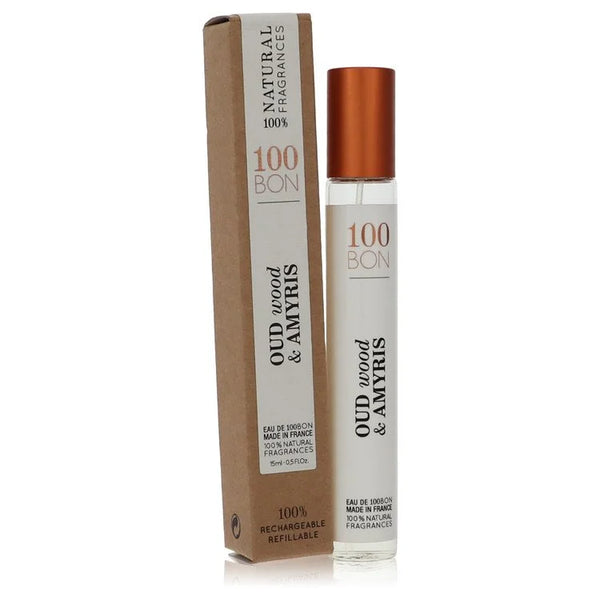 100 Bon Oud Wood & Amyris by 100 Bon for Unisex. Mini EDP Spray (Unisex Refillable) .5 oz | Perfumepur.com