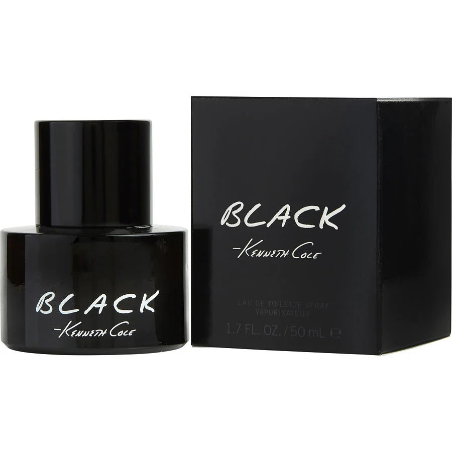 Kenneth Cole Black by Kenneth Cole for Men. Eau De Toilette Spray 1.7 oz