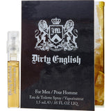 Dirty English by Juicy Couture for Men. Vial (sample) 0.05 oz