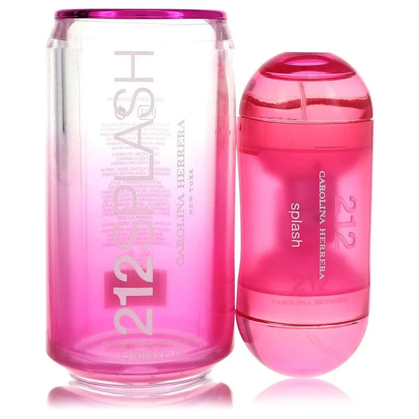 212 Splash by Carolina Herrera for Women. Eau De Toilette Spray (Pink) 2 oz | Perfumepur.com