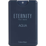 Eternity Aqua by Calvin Klein for Men. Mini EDT Spray 0.67 oz