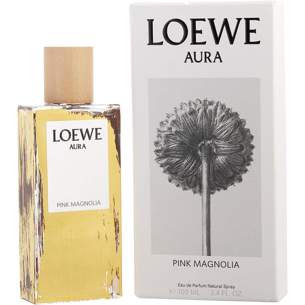 Aura Loewe Pink Magnolia by Loewe for Women. Eau De Parfum Spray 3.4 oz | Perfumepur.com