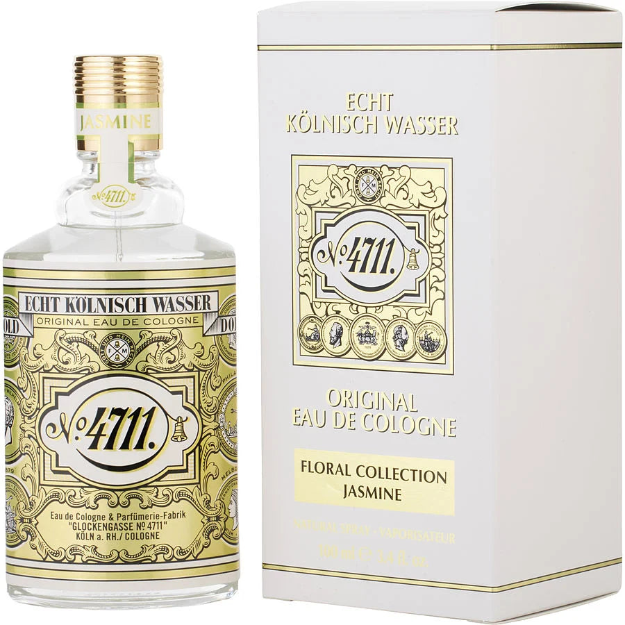 4711 Floral Collection Jasmine by 4711 for Unisex. Eau De Cologne Spray (Unisex) 3.4 oz | Perfumepur.com
