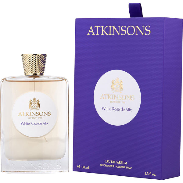 White Rose De Alix by Atkinsons for Women. Eau De Parfum Spray 3.3 oz | Perfumepur.com