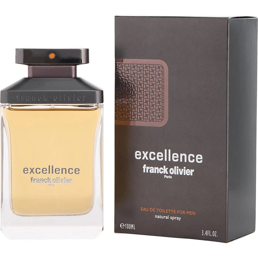 Franck Olivier Excellence by Franck Olivier for Men. Eau De Toilette Spray 3.4 oz | Perfumepur.com