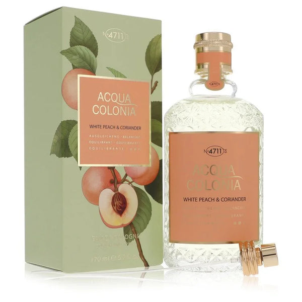 4711 Acqua Colonia White Peach & Coriander by 4711 for Unisex. Eau De Cologne Spray (Unisex) 5.7 oz | Perfumepur.com