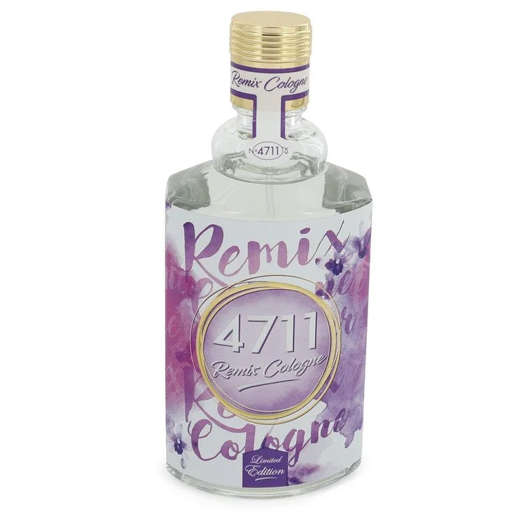 4711 Remix Lavender by 4711 for Unisex. Eau De Cologne Spray (Unisex unboxed) 3.4 oz  | Perfumepur.com
