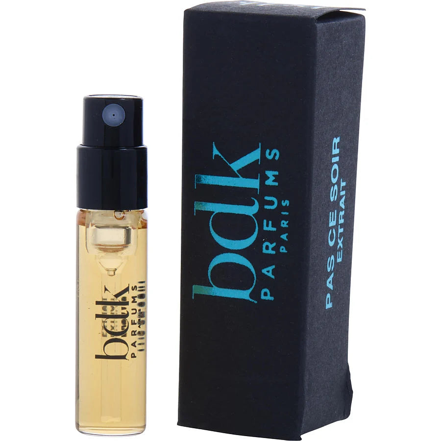 Bdk Pas Ce Soir By Bdk Parfums for Unisex. Extrait De Parfum Spray Vial | Perfumepur.com