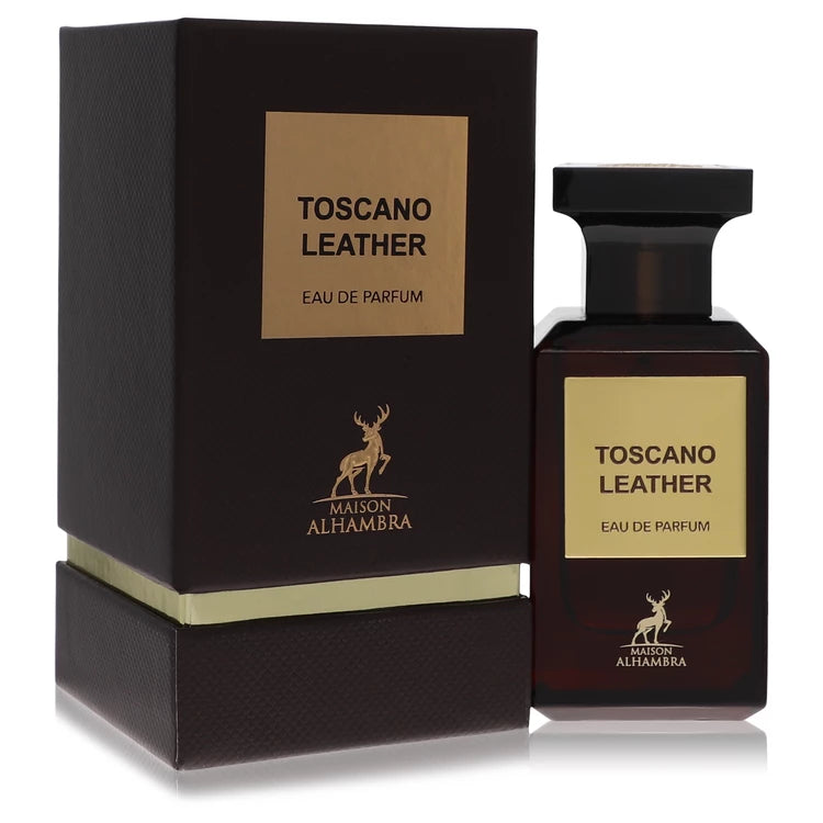 Maison Alhambra Toscano Leather by Maison Alhambra for Men. Eau De Parfum Spray 2.7 oz | Perfumepur.com