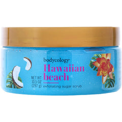 Bodycology Hawaiian Beach by Bodycology for Women. Exfoliating Sugar Scrub 10.5 oz