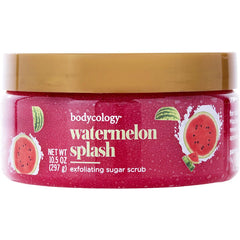 Bodycology Watermelon Splash by Bodycology for Women. Exfoliating Sugar Scrub 10.5 oz