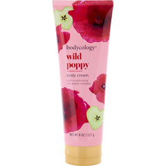 Bodycology Wild Poppy by Bodycology for Women. Body Cream 8 oz