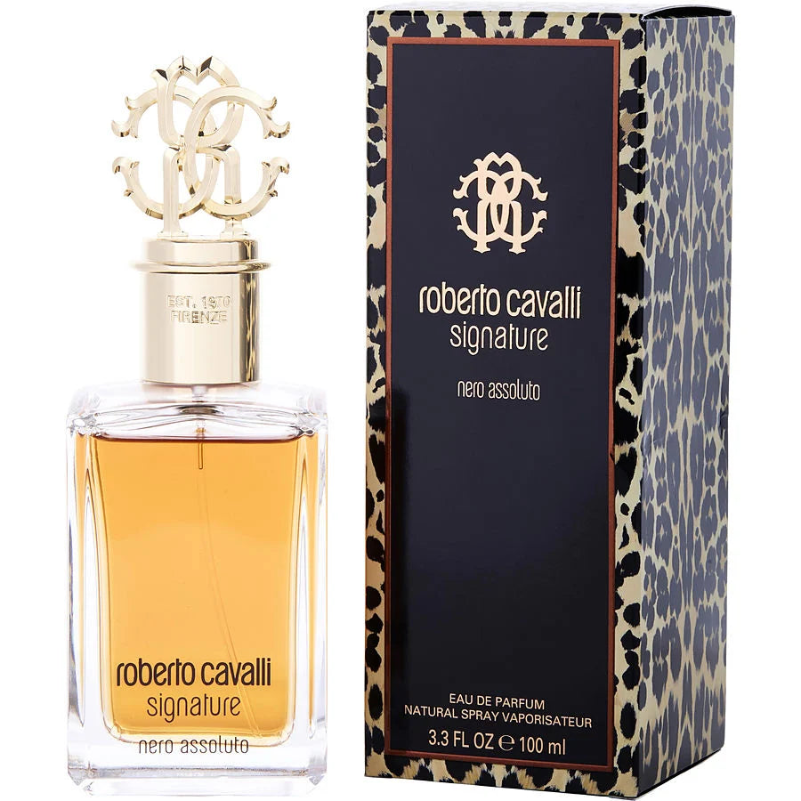 Roberto Cavalli Nero Assoluto by Roberto Cavalli for Women. Eau De Parfum Spray 3.4 oz