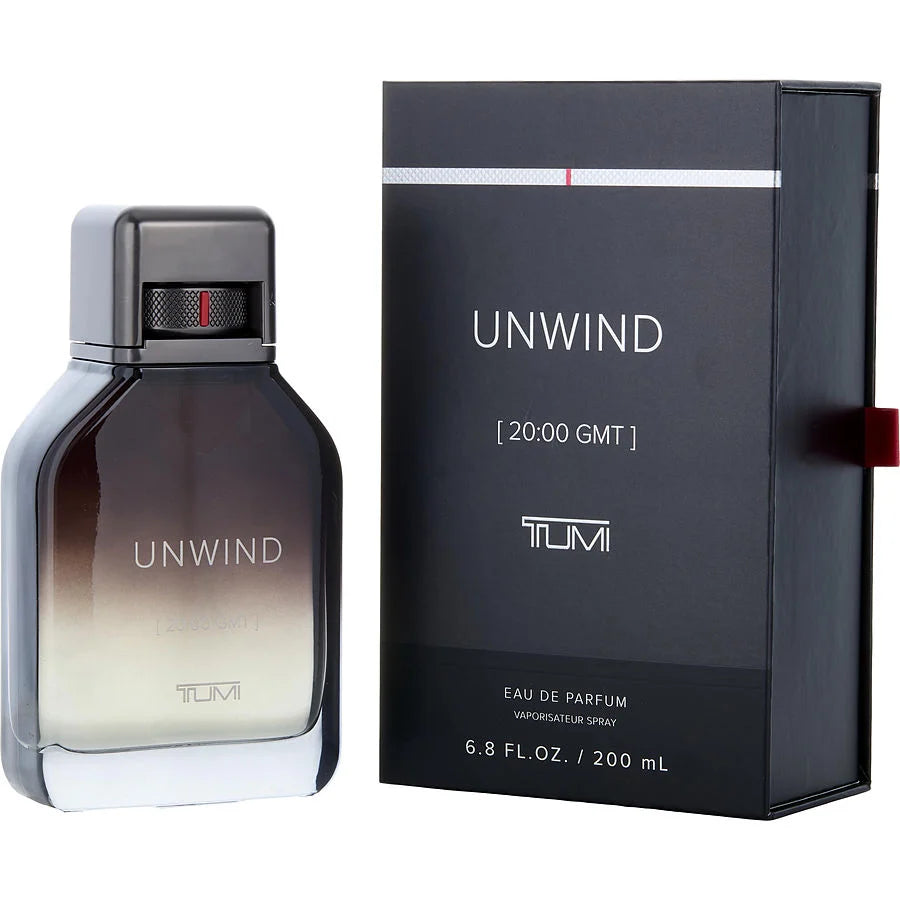 Tumi Unwind by Tumi for Men. Eau De Parfum Spray 6.8 oz