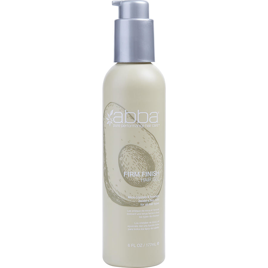 Abba By Abba Pure & Natural Hair Care for Unisex. Firm Finish Hair Gel 6 oz (New Packaging) | Perfumepur.com