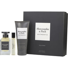 Abercrombie & Fitch Authentic By Abercrombie & Fitch for Men. Eau De Toilette Spray 3.4 oz & Body Wash 6.7 oz & Eau De Toilette 0.5 oz Mini | Perfumepur.com