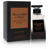 Abercrombie & Fitch Authentic Night by Abercrombie & Fitch for Men. Eau De Toilette Spray (Unboxed) 3.4 oz | Perfumepur.com