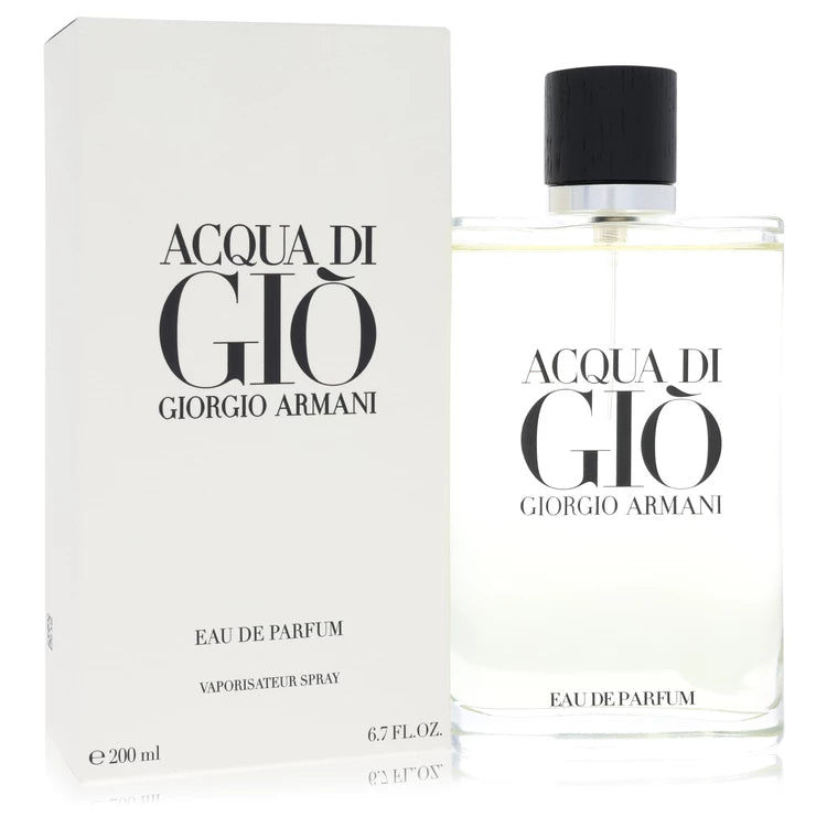 Acqua Di Gio by Giorgio Armani for Men. Eau De Parfum Spray 6.7 oz | Perfumepur.com