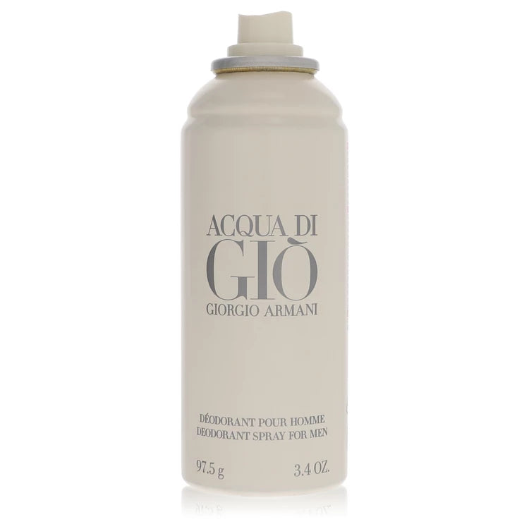 Acqua Di Gio by Giorgio Armani for Men. Deodorant Spray (Tester) 3.4 oz | Perfumepur.com