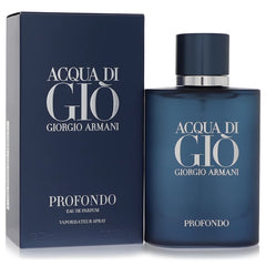 Acqua Di Gio Profondo by Giorgio Armani for Men. Eau De Parfum Spray Refillable 3.3 oz | Perfumepur.com