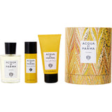 Acqua Di Parma Colonia By Acqua Di Parma for Men. Gift Set (Eau De Cologne Spray 3.4 oz + Deodorant Spray 1.7 oz + Shower Gel 2.5 oz) | Perfumepur.com