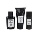 Acqua Di Parma Essenza By Acqua Di Parma for Men. Gift Set (Cologne Spray 3.4 oz + Deodorant Spray 1.7 oz + Hair And Shower Gel 2.5 oz) | Perfumepur.com