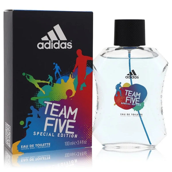 Adidas Team Five by Adidas for Men. Eau De Toilette Spray 3.4 oz | Perfumepur.com