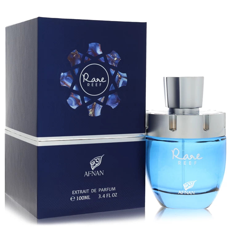 Afnan Rare Reef by Afnan for Unisex. Extrait De Parfum Spray (Unisex Unboxed) 3.4 oz | Perfumepur.com
