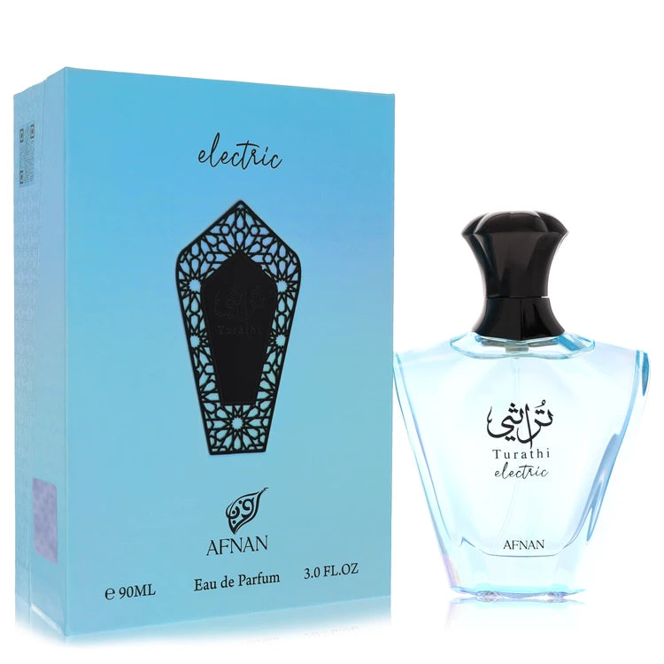 Afnan Turathi Electric by Afnan for Unisex. Eau De Parfum Spray (Unisex) 3.0 oz | Perfumepur.com