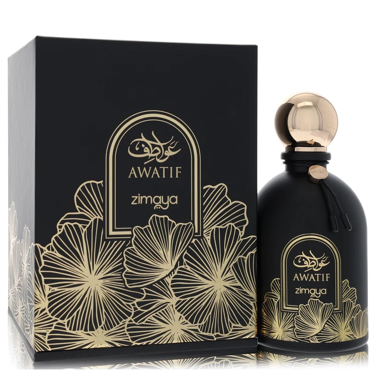 Afnan Zimaya Awatif Black by Afnan for Women. Eau De Parfum Spray 3.4 oz | Perfumepur.com