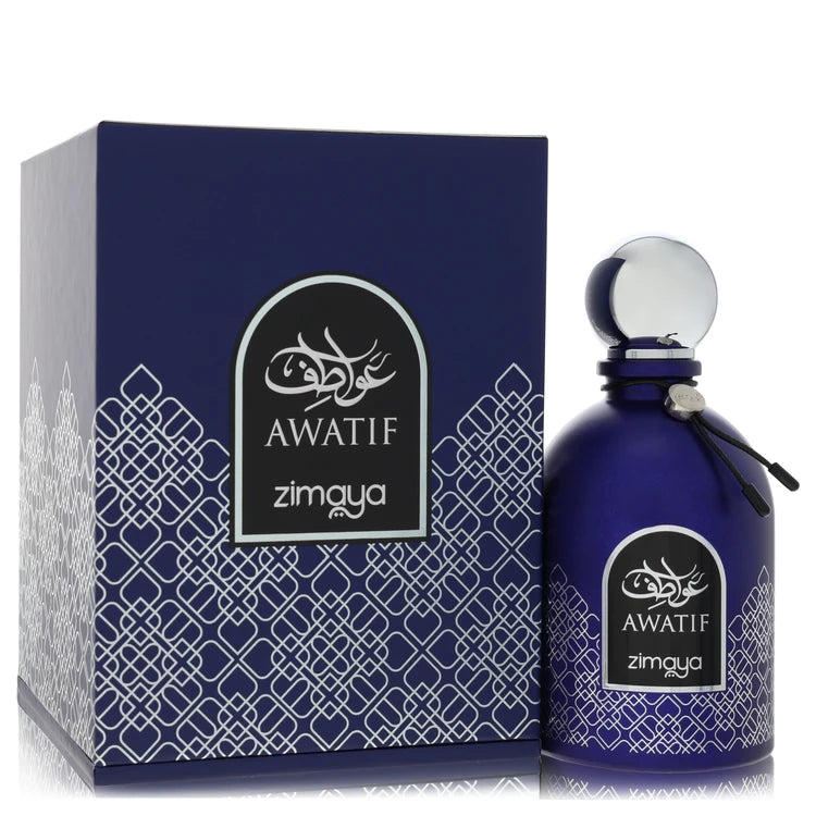 Afnan Zimaya Awatif Blue by Afnan for Men. Eau De Parfum Spray 3.4 oz | Perfumepur.com