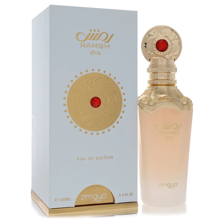 Afnan Zimaya Ramsh Diva by Afnan for Women. Eau De Parfum Spray 3.4 oz | Perfumepur.com