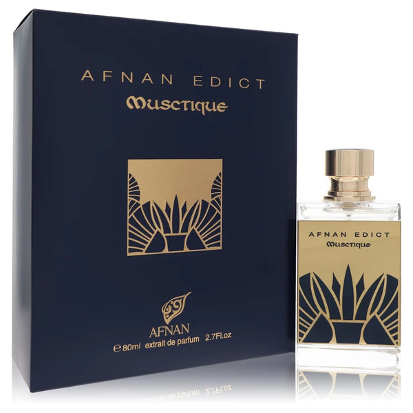 Afnan Edict Musctique by Afn for Unisex. Extrait De Parfum Spray (Unisex) 2.7 oz | Perfumepur.com