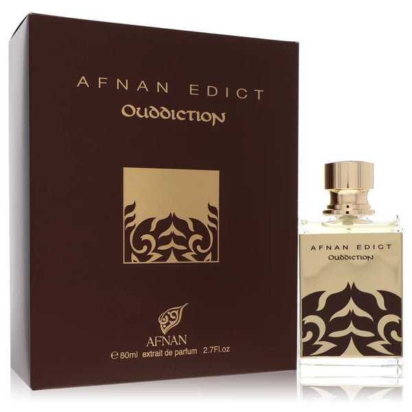 Afnan Edict Ouddiction by Afnan for Unisex. Extrait De Parfum Spray (Unisex) 2.7 oz | Perfumepur.com
