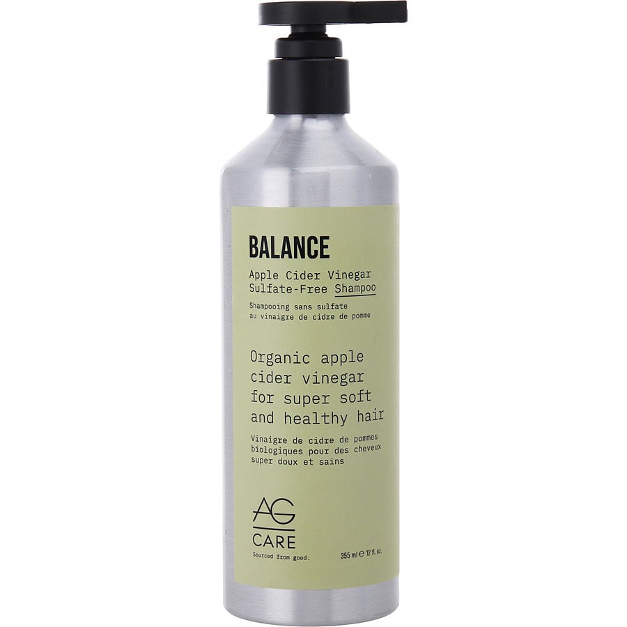 Ag Hair Care By Ag Hair Care for Unisex. Balance Apple Cider Vinegar Sulfate-Free Shampoo 12 oz | Perfumepur.com