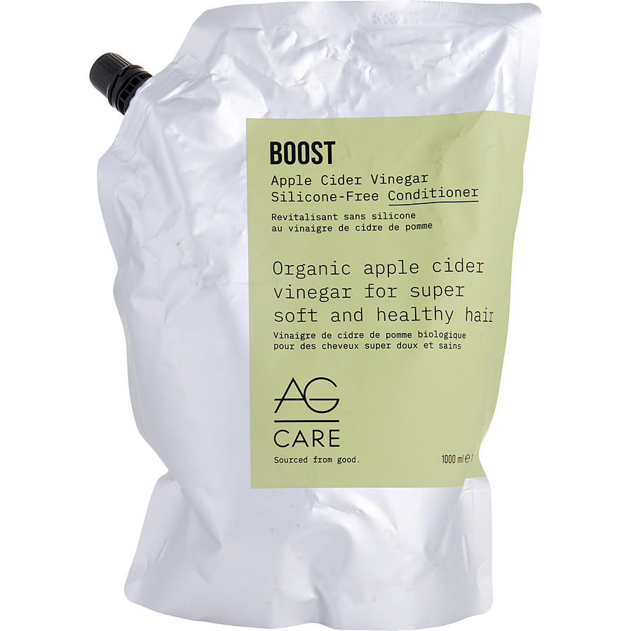 Ag Hair Care By Ag Hair Care for Unisex. Boost Apple Cider Vinegar Natural Conditioner (New Packaging) 33.8 oz | Perfumepur.com