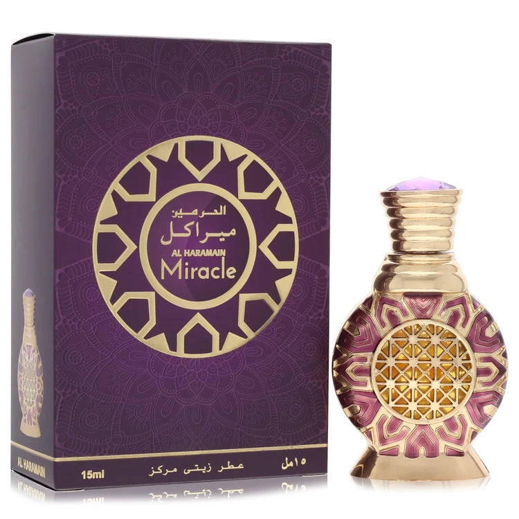Al Haramain Al Haramain Miracle by Al Haramain Concentrated Perfume Oil for women 0.51 oz (15ml)