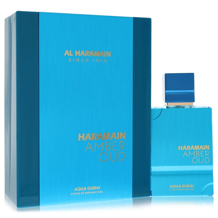 Al Haramain Amber Oud Aqua Dubai by Al Haramain for Men. Extrait De Parfum Spray (Unboxed) 3.33 oz | Perfumepur.com