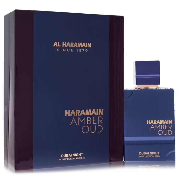 Al Haramain Amber Oud Dubai Night by Al Haramain for Men. Extrait De Parfum Spray (Unboxed) 2.53 oz | Perfumepur.com
