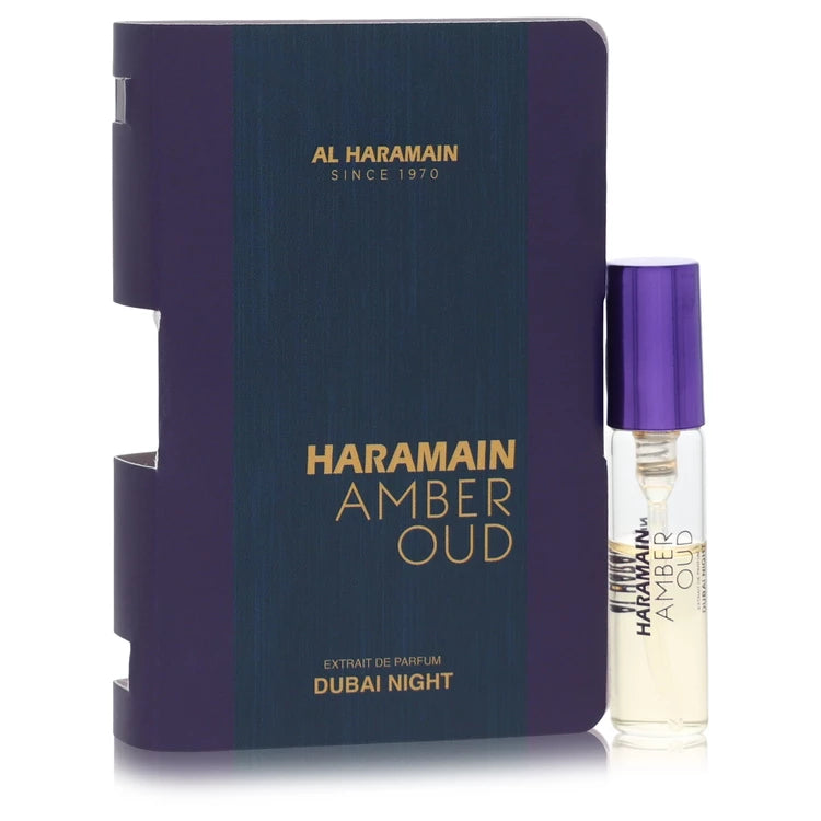 Al Haramain Amber Oud Dubai Night by Al Haramain for Men. Vial (sample) .05 oz | Perfumepur.com