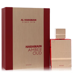Al Haramain Amber Oud Rouge by Al Haramain for Men. Eau De Parfum Spray 4 oz | Perfumepur.com