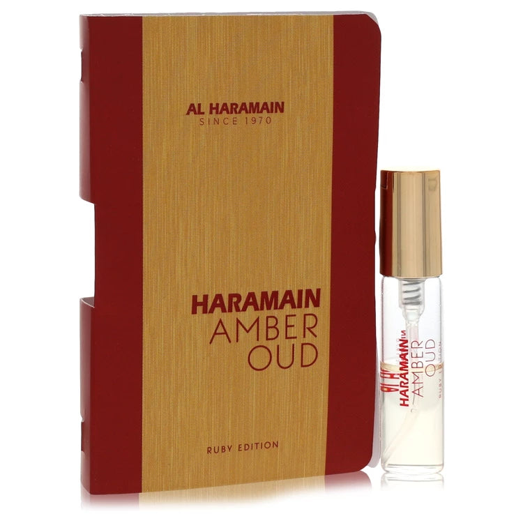 Al Haramain Amber Oud Ruby by Al Haramain for Women. Vial (sample) 0.5 oz | Perfumepur.com