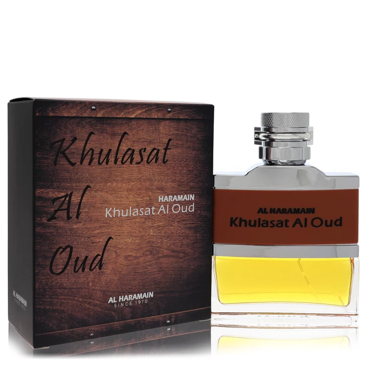 Al Haramain Khulasat Al Oud by Al Haramain for Men. Concentrated Perfume Oil 1.01 oz | Perfumepur.com