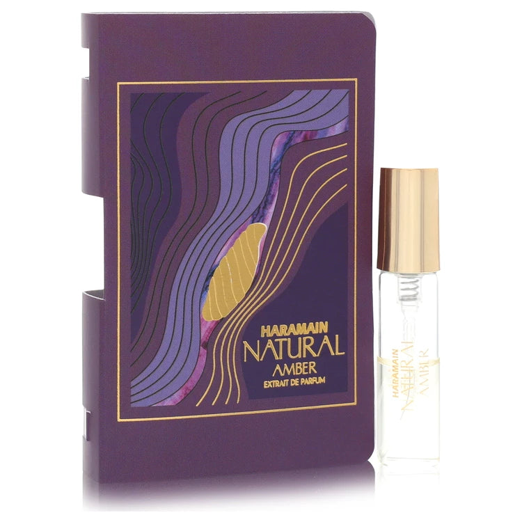 Al Haramain Natural Amber by Al Haramain for Women. Vial (sample -Manufacturer 1/2 filled) .3 oz | Perfumepur.com
