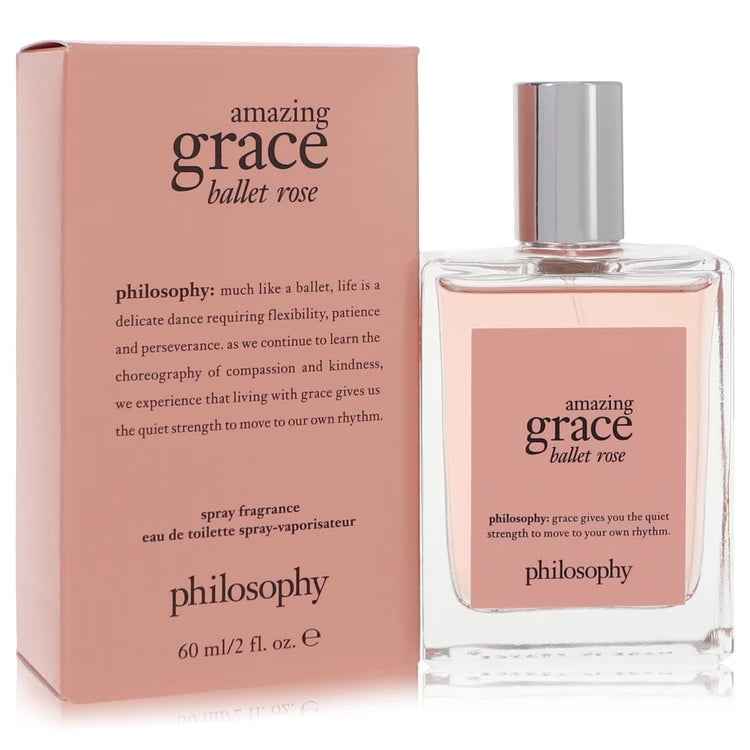 Amazing Grace Ballet Rose by Philosophy for Women. Eau De Toilette Spray (Unboxed) 4 oz | Perfumepur.com