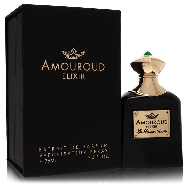 Amouroud Elixir La Rose Noire by Amouroud for Women. Extrait De Parfum Spray 2.5 oz | Perfumepur.com